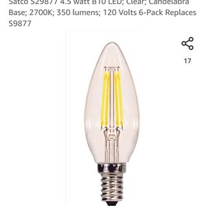 Satco Led 4.5 Torpedo Bulb